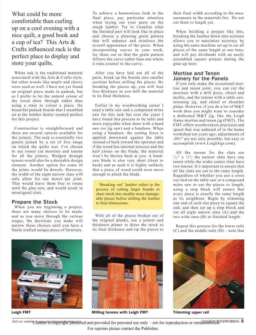 canadian woodworking第053期