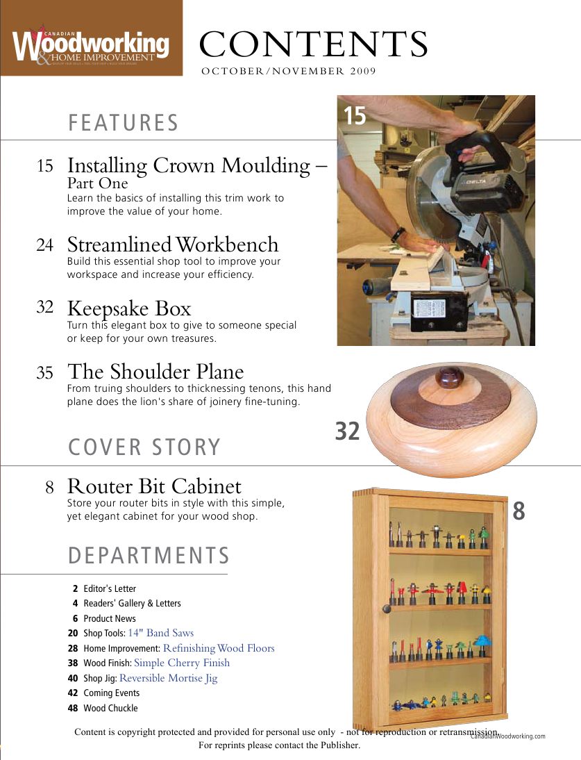 canadian woodworking第062期