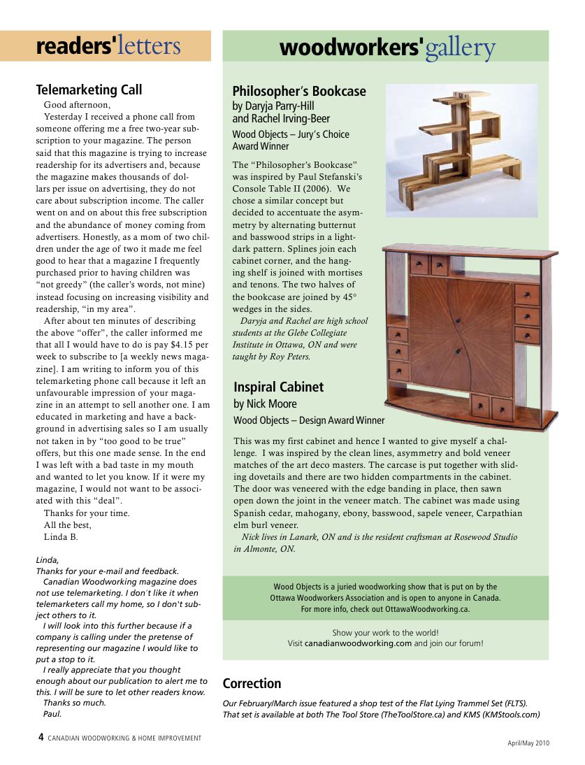 canadian woodworking第065期