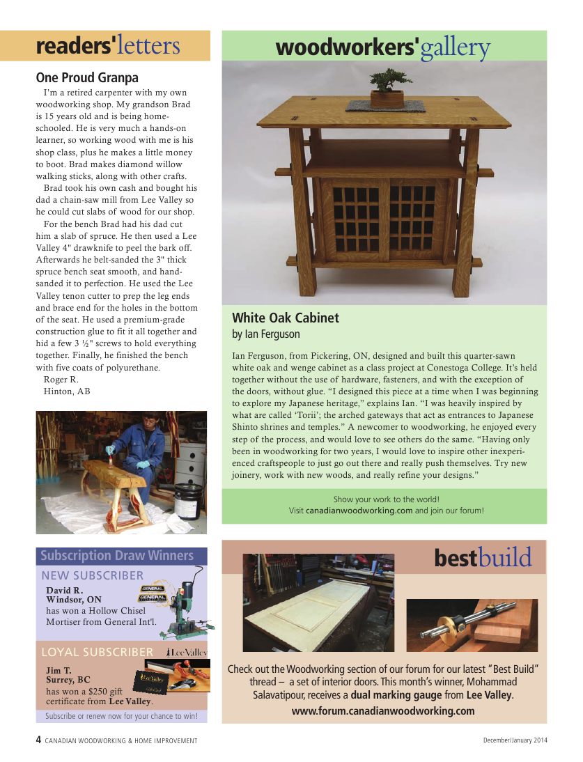 canadian woodworking第087期