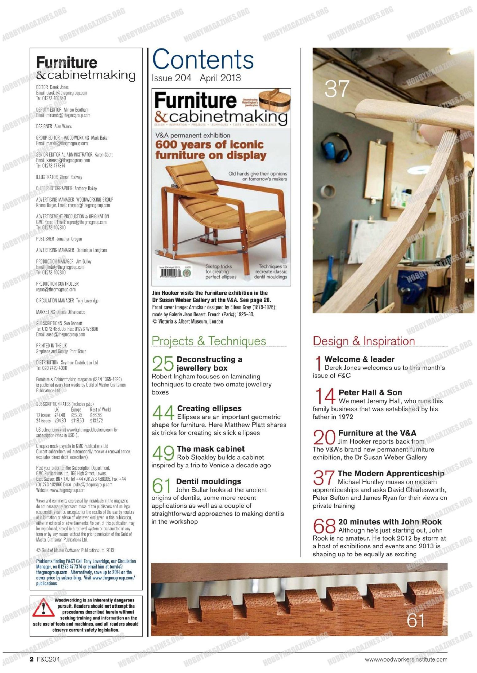 furniture cabinetmaking第204期