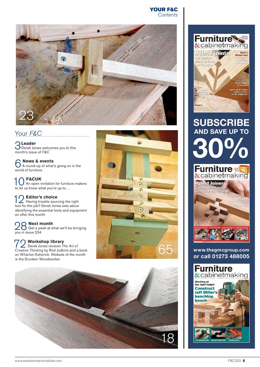 furniture cabinetmaking第233期