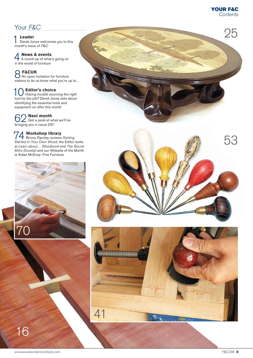 furniture cabinetmaking第236期