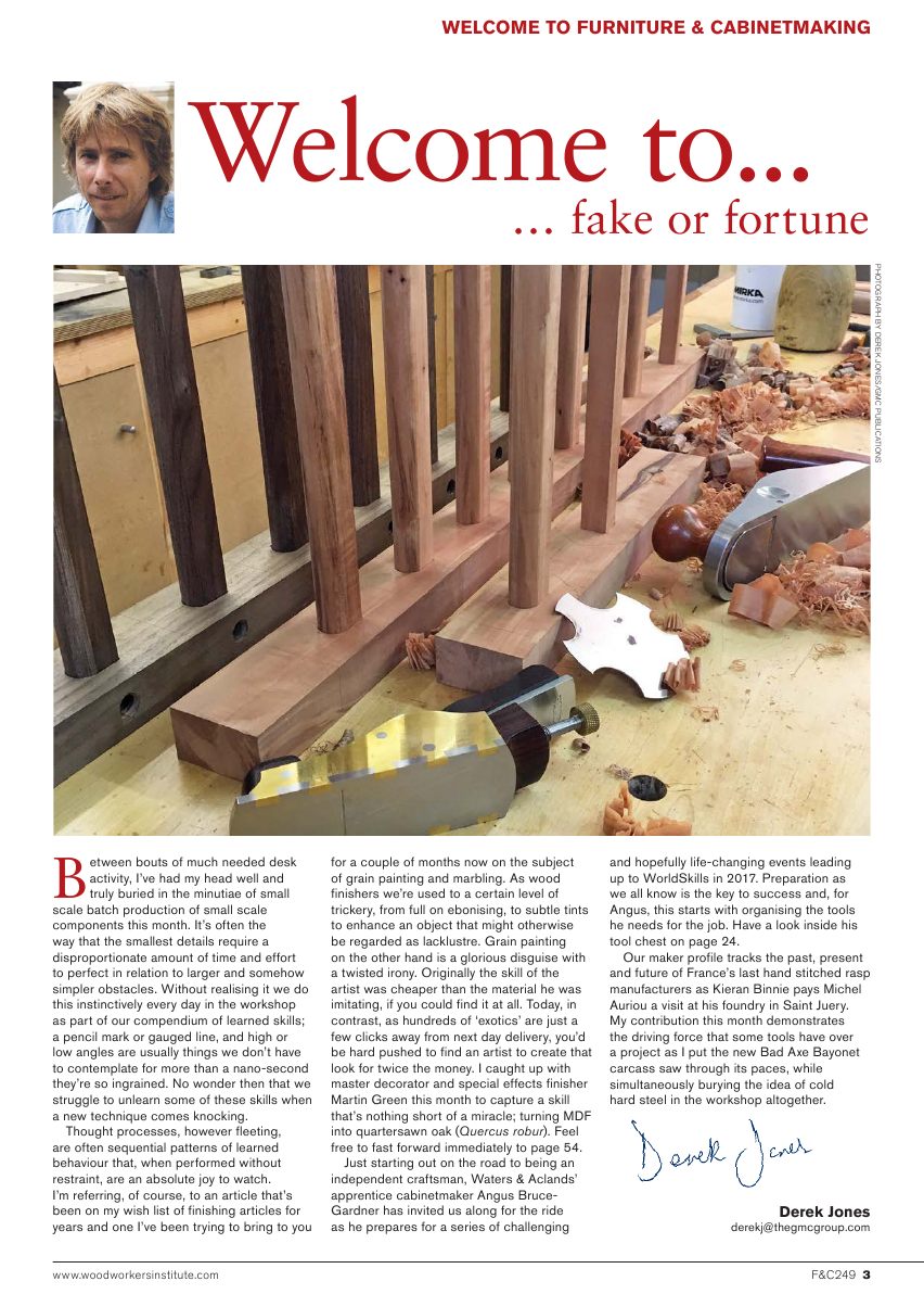 furniture cabinetmaking第249期