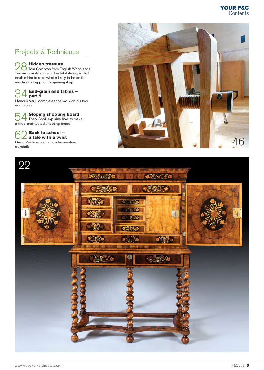 furniture cabinetmaking第258期