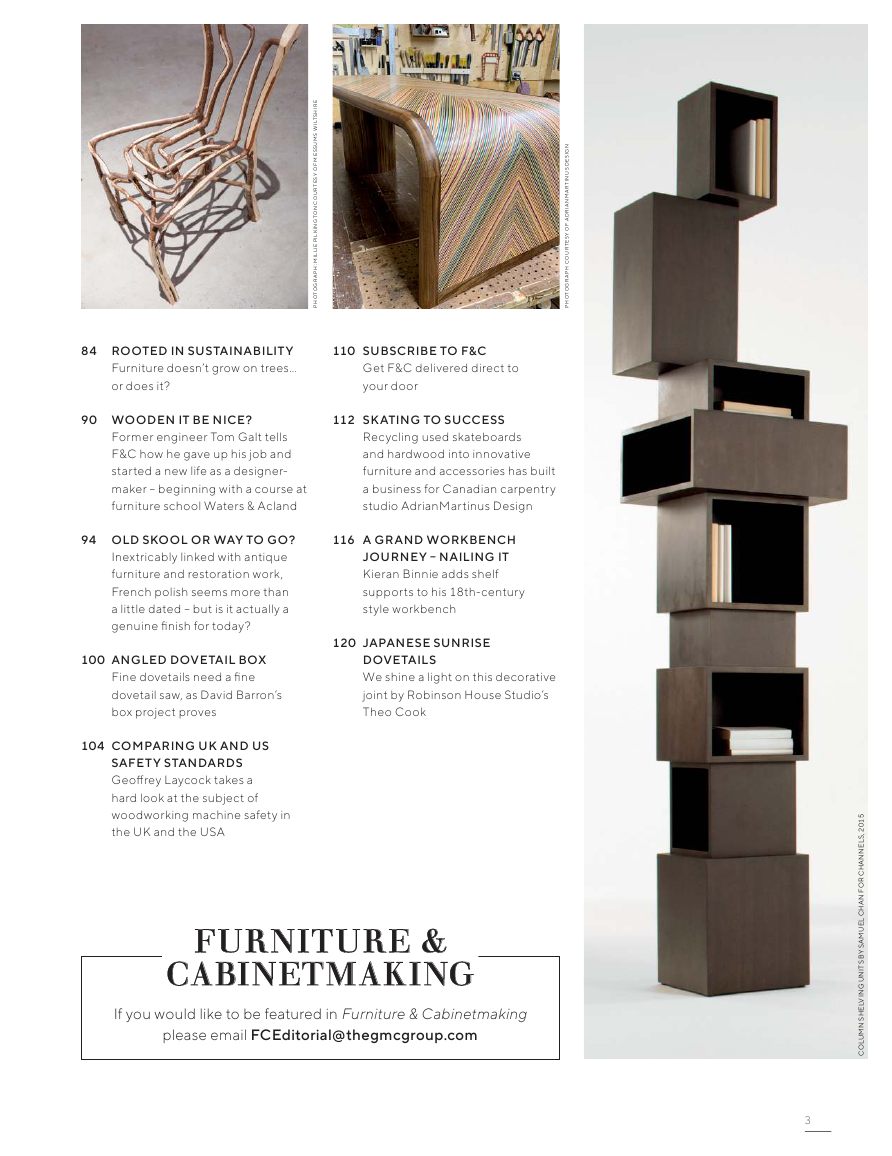 furniture cabinetmaking第289期