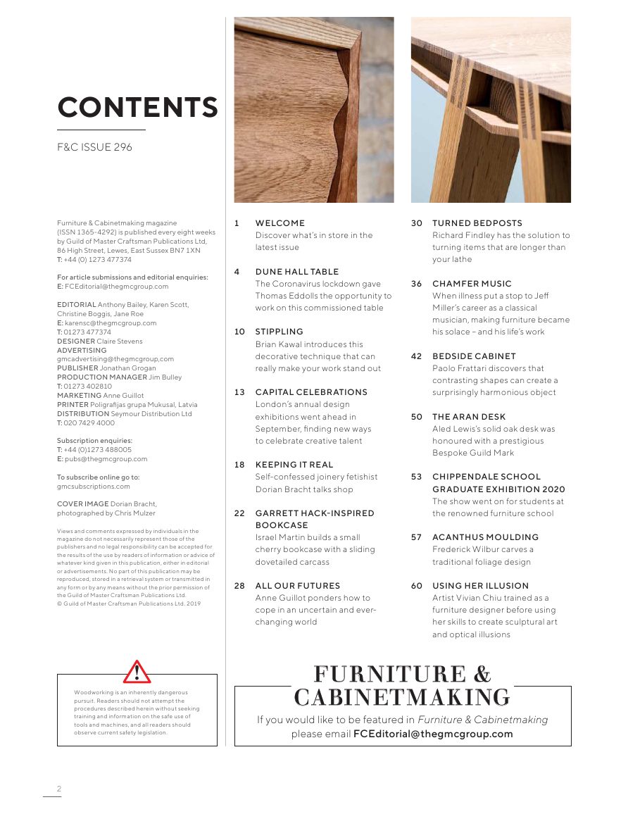 furniture cabinetmaking第296期