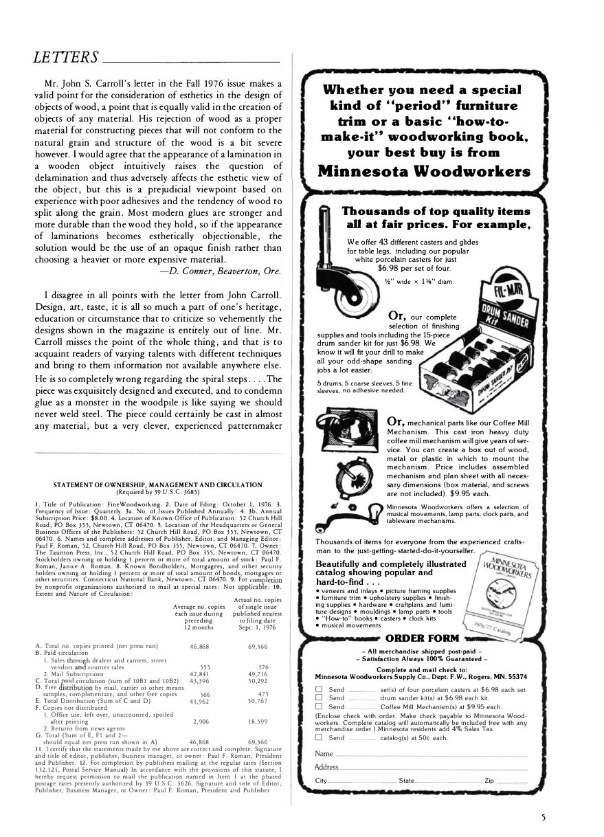 fina woodworking第5期