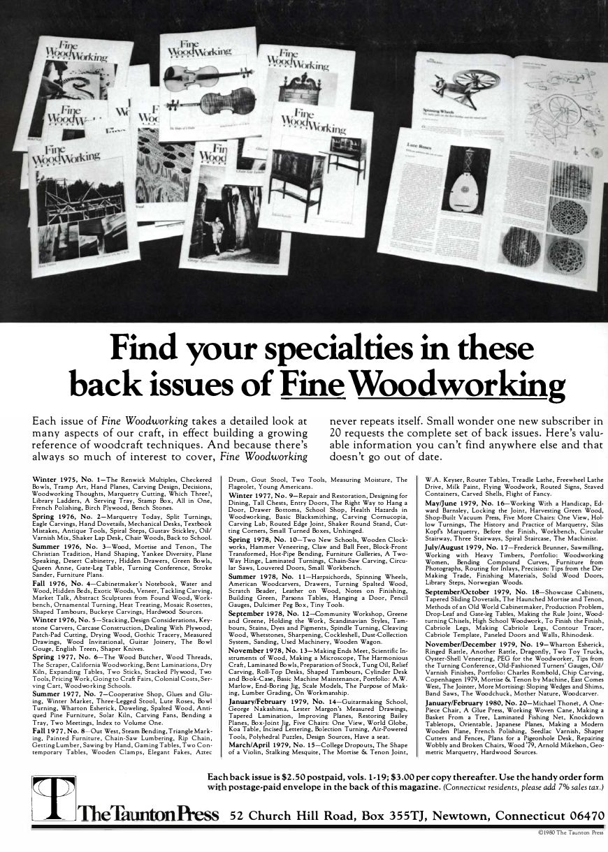 fina woodworking第21期