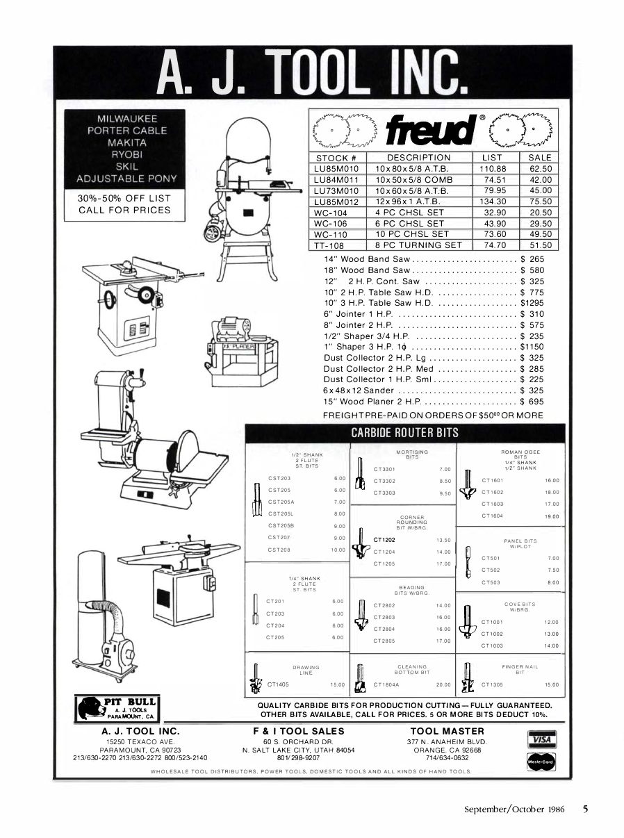 fina woodworking第60期