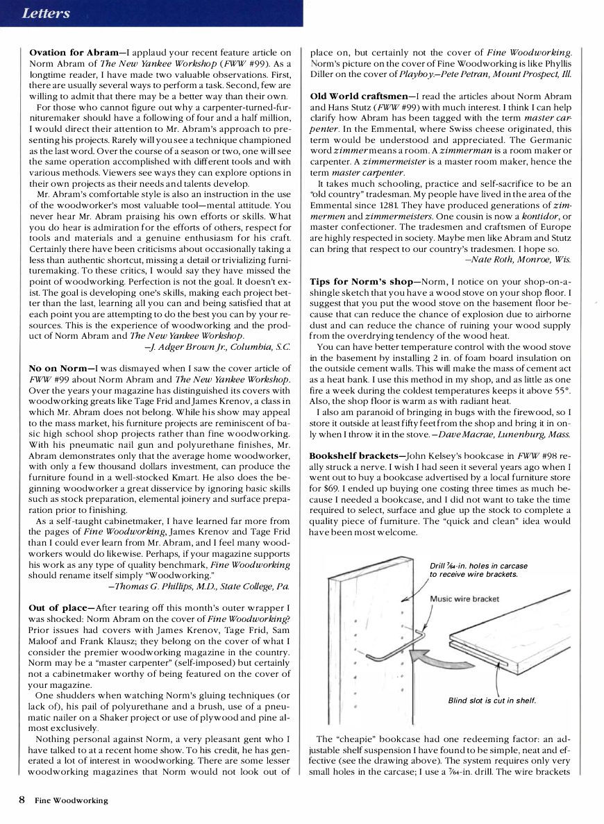 fina woodworking第100期