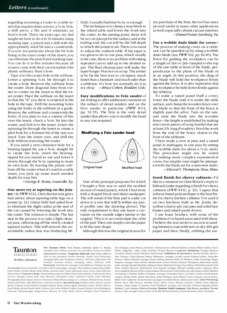 fina woodworking第114期