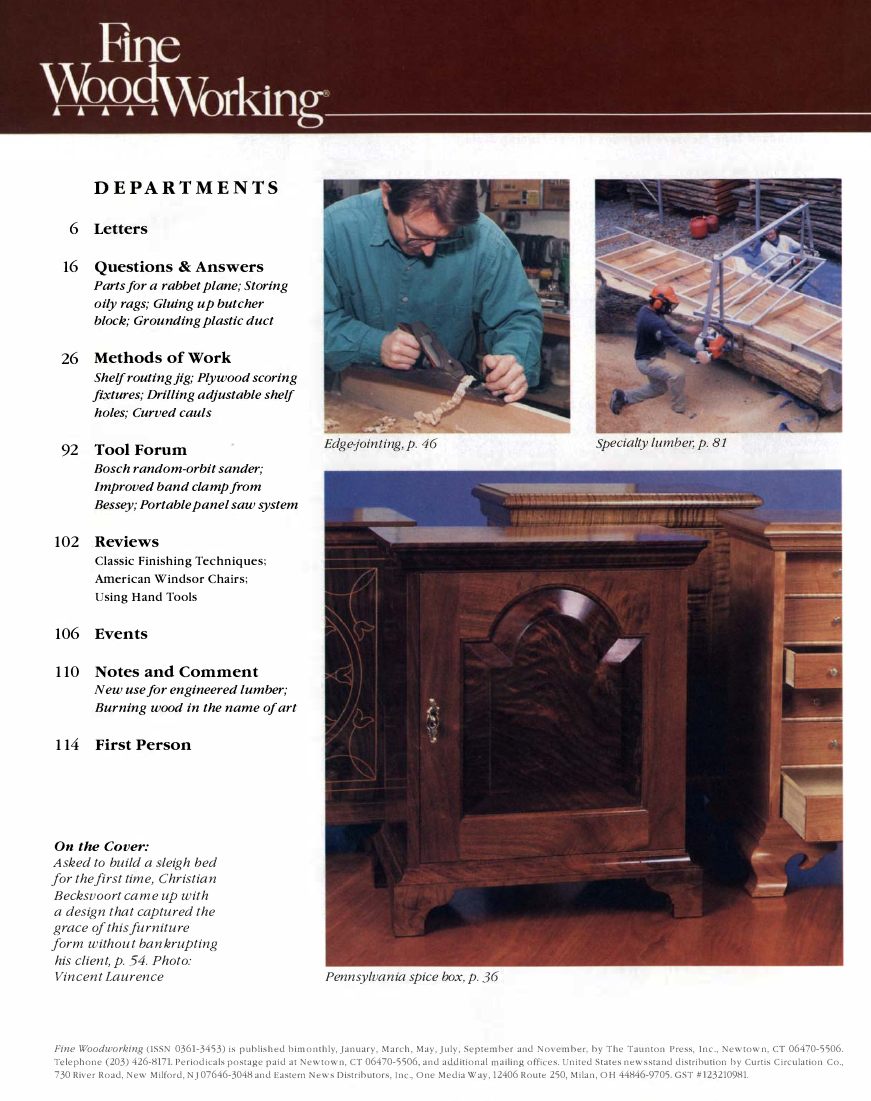 fina woodworking第124期