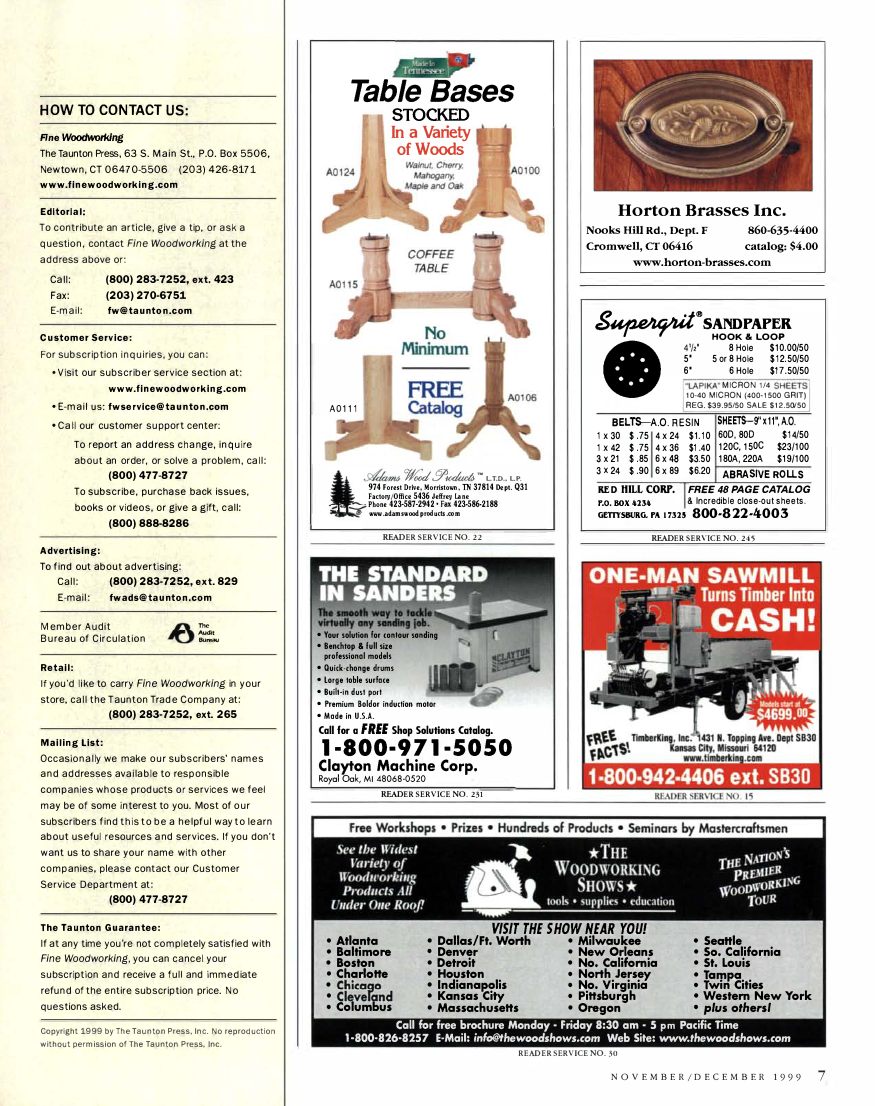 fina woodworking第139期