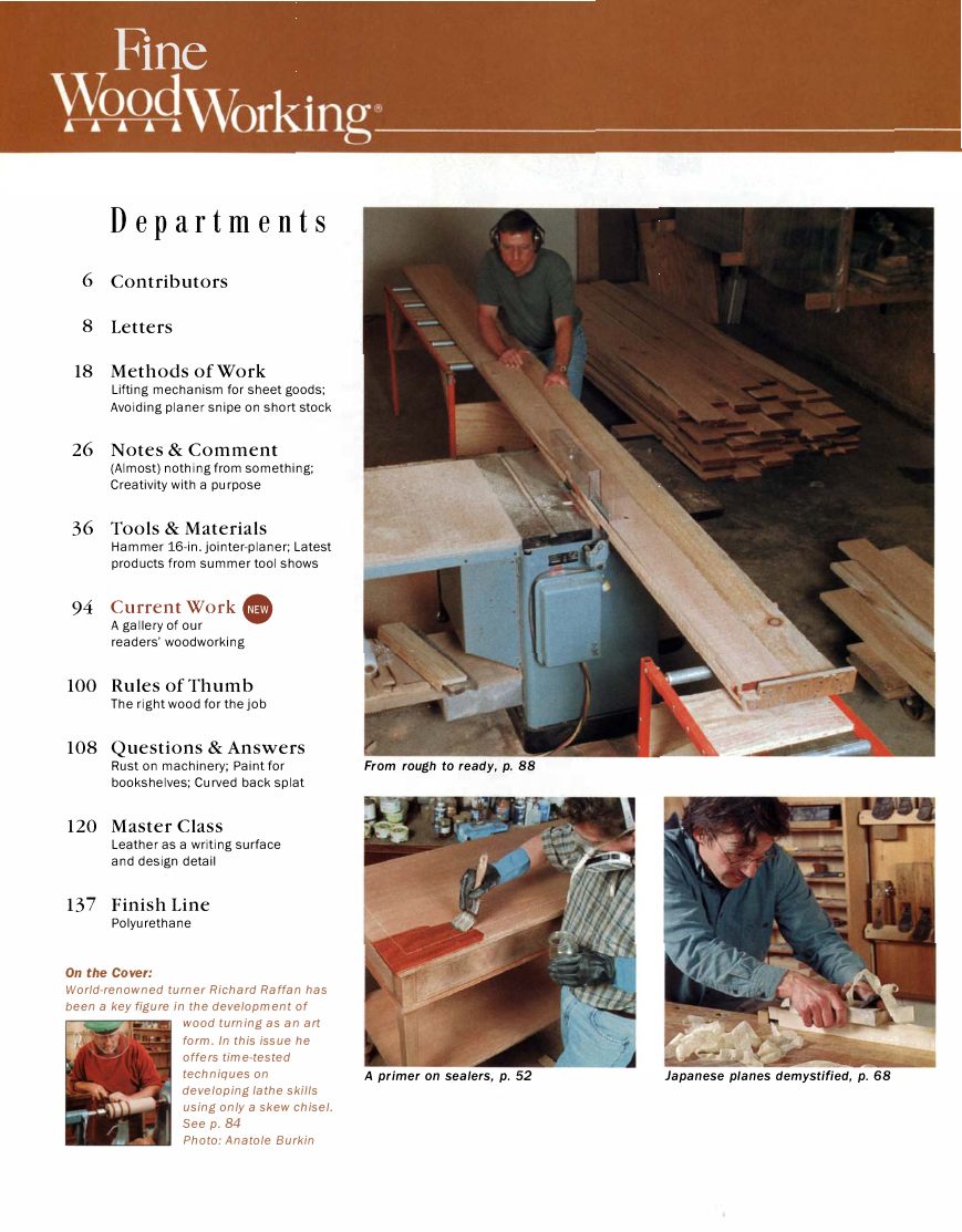 fina woodworking第145期