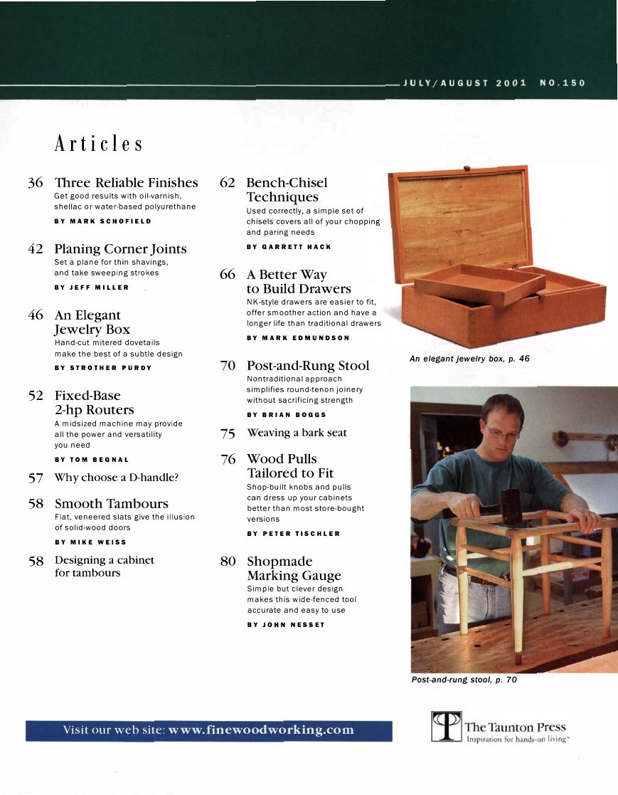 fina woodworking第150期