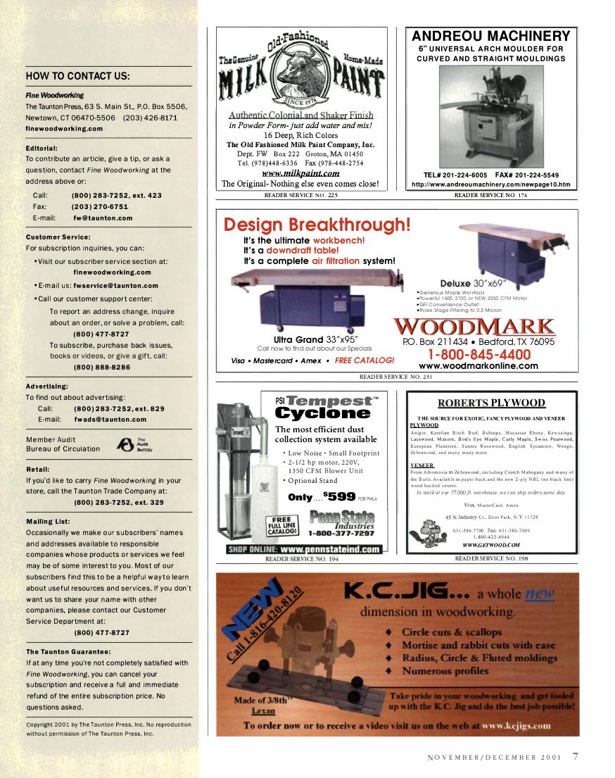 fina woodworking第152期