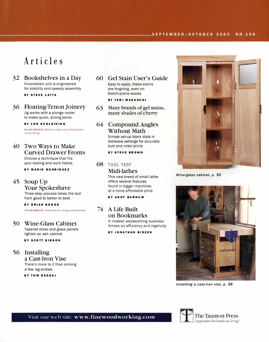 fina woodworking第158期