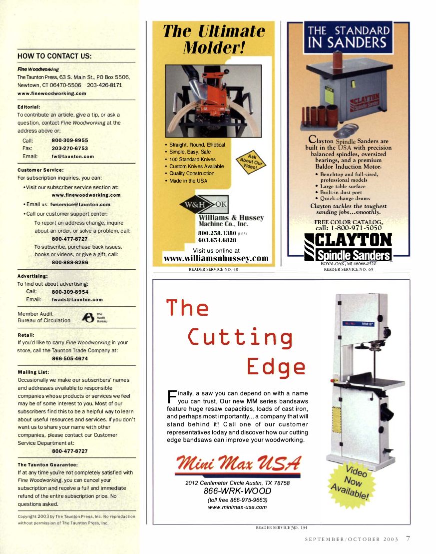 fina woodworking第165期