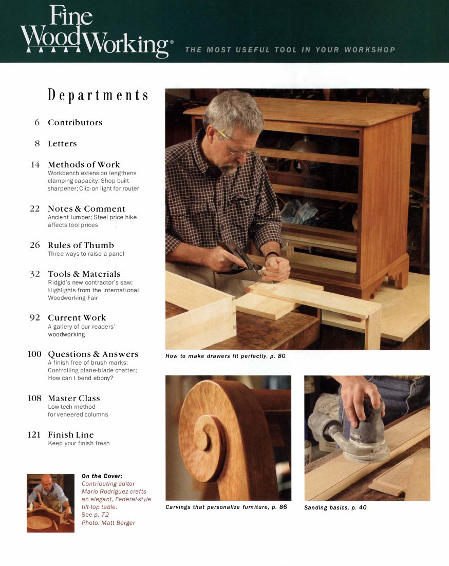 fina woodworking第173期