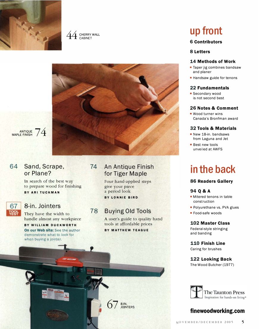 fina woodworking第180期