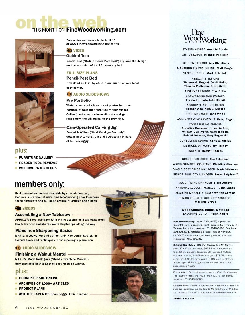 fina woodworking第184期