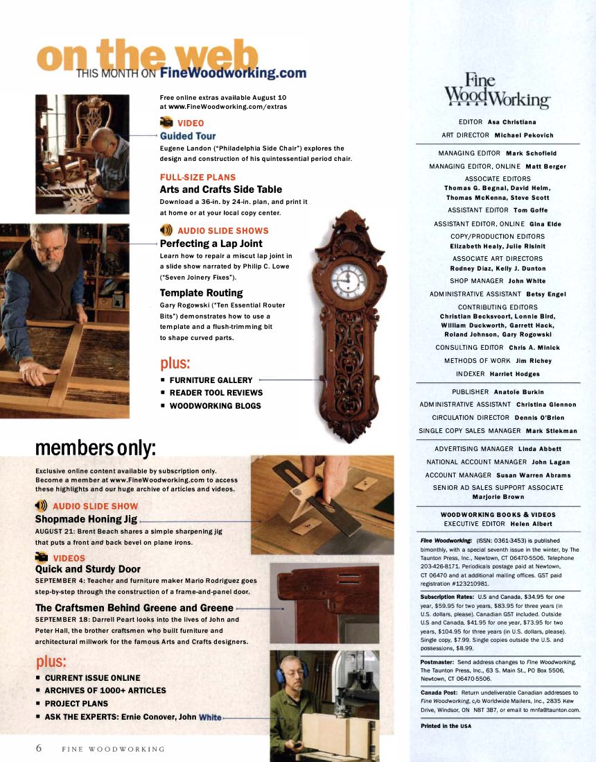 fina woodworking第186期