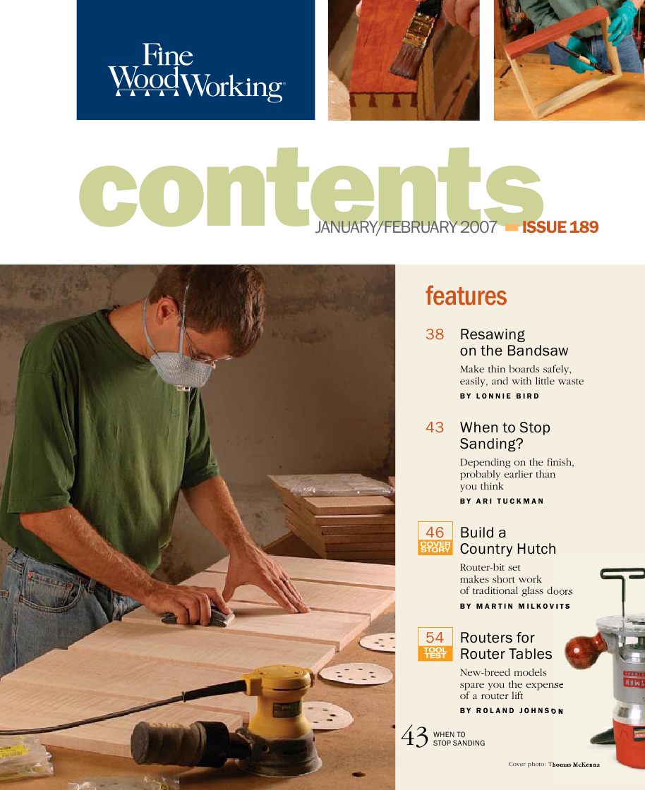 fina woodworking第189期