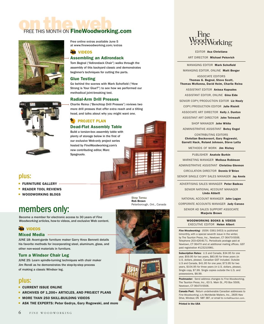 fina woodworking第192期