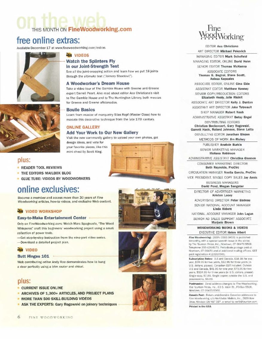 fina woodworking第203期