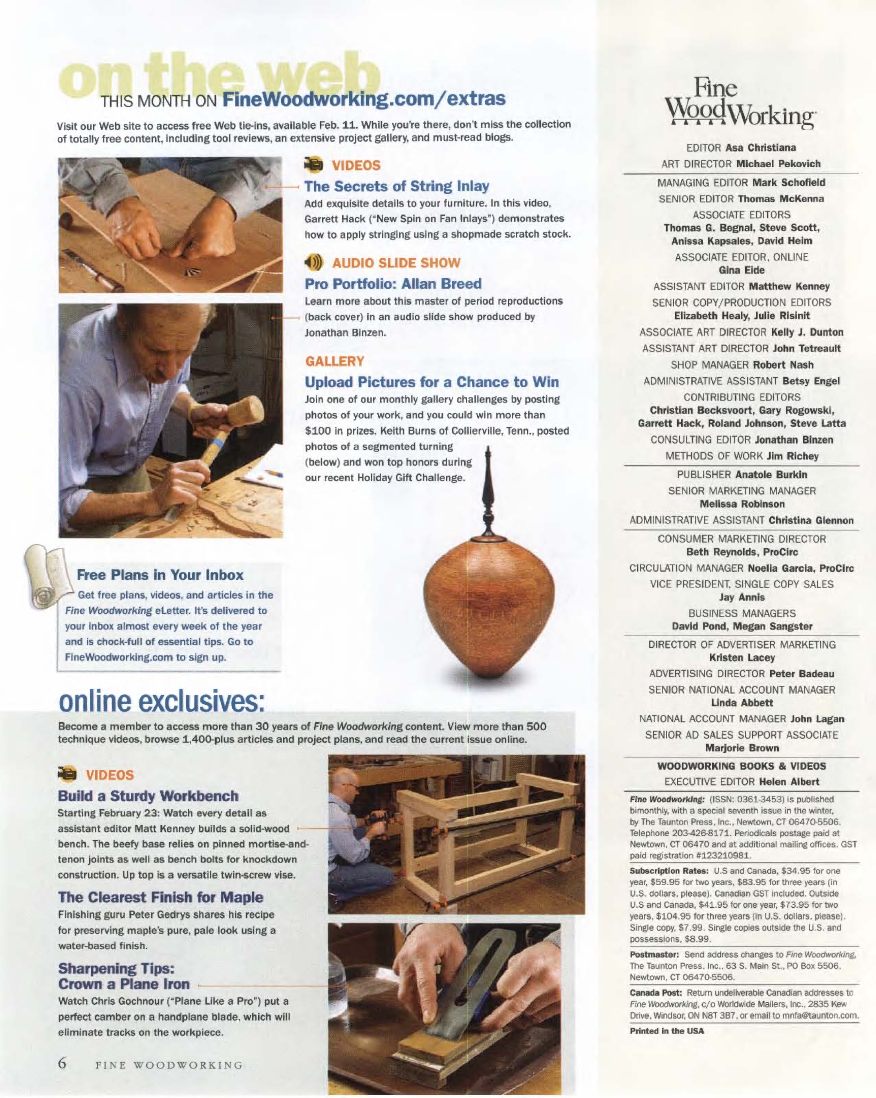 fina woodworking第204期