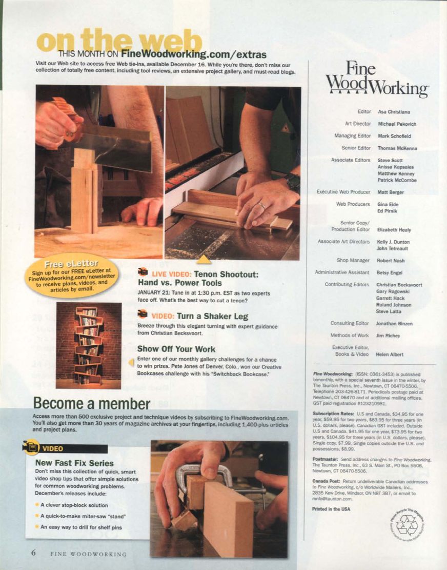 fina woodworking第210期