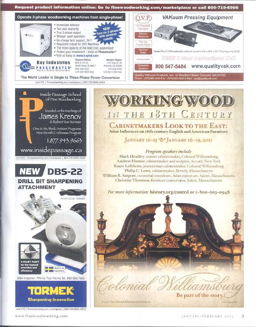 fina woodworking第217期