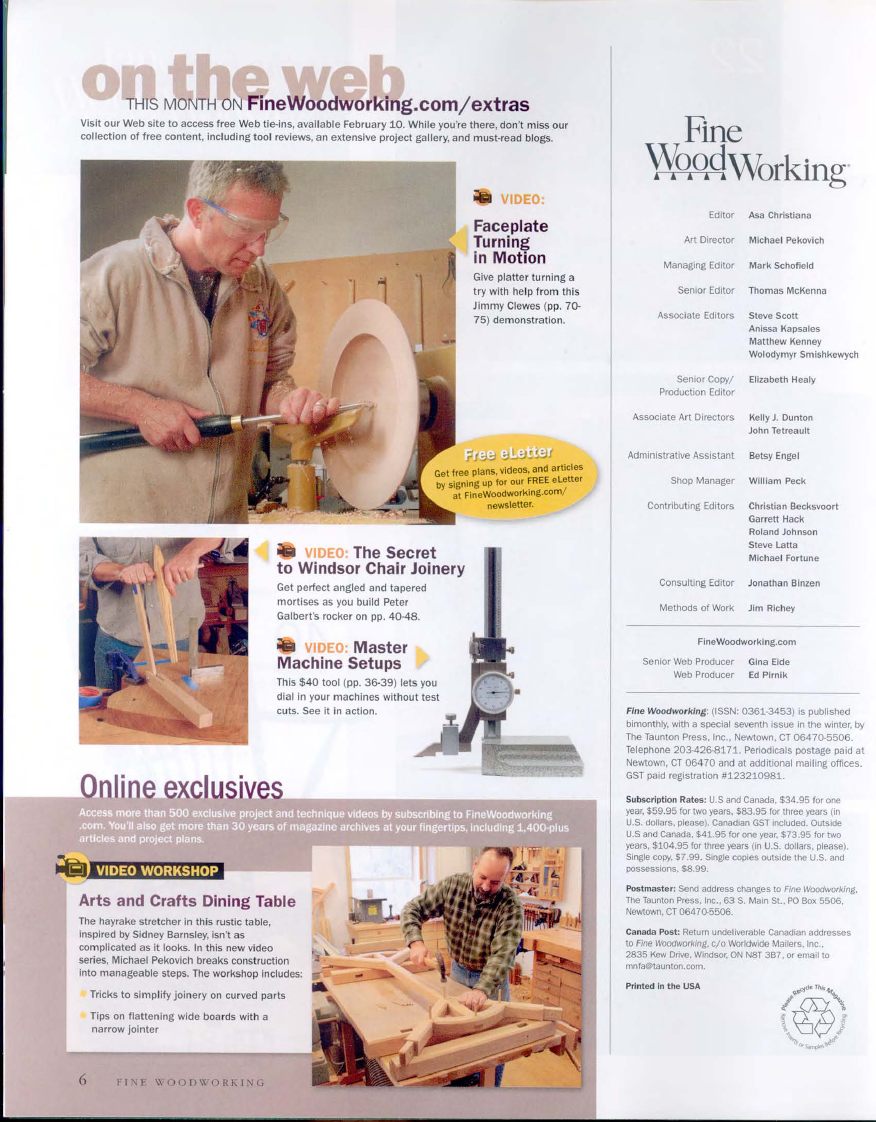 fina woodworking第218期