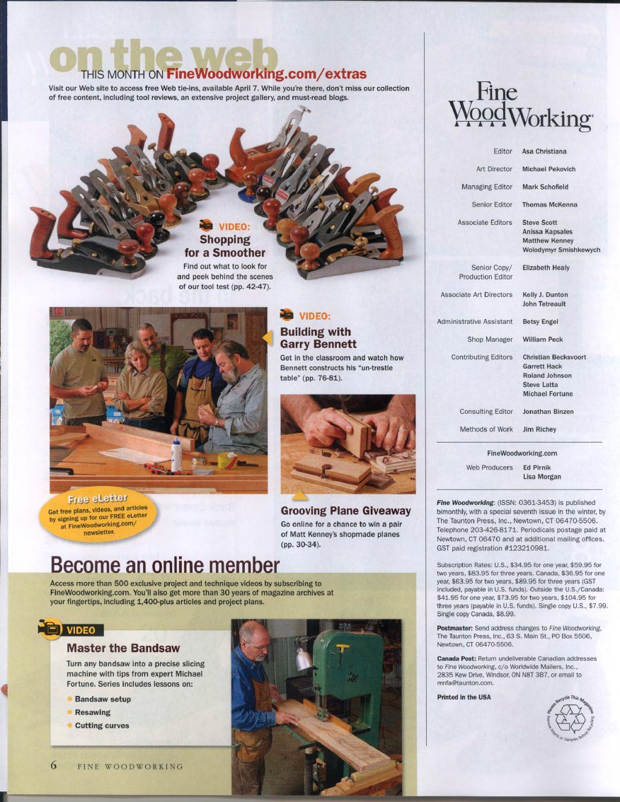 fina woodworking第219期