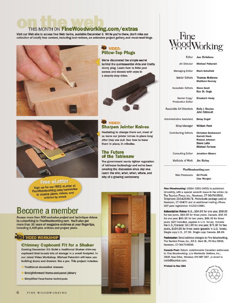 fina woodworking第224期