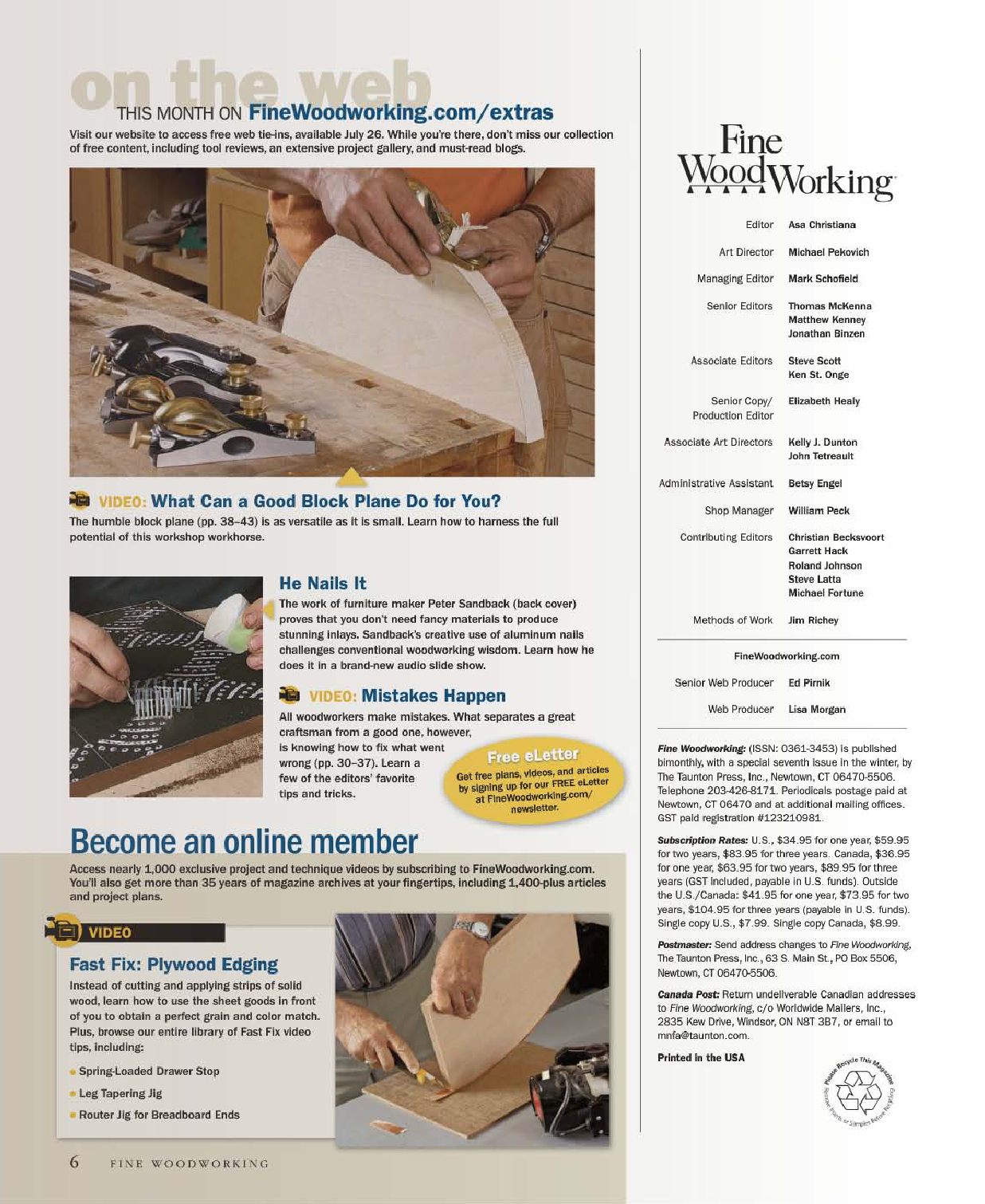 fina woodworking第228期