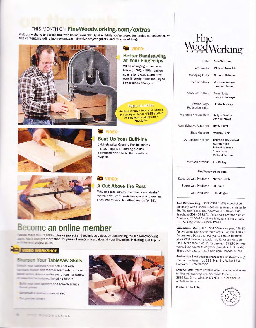 fina woodworking第233期