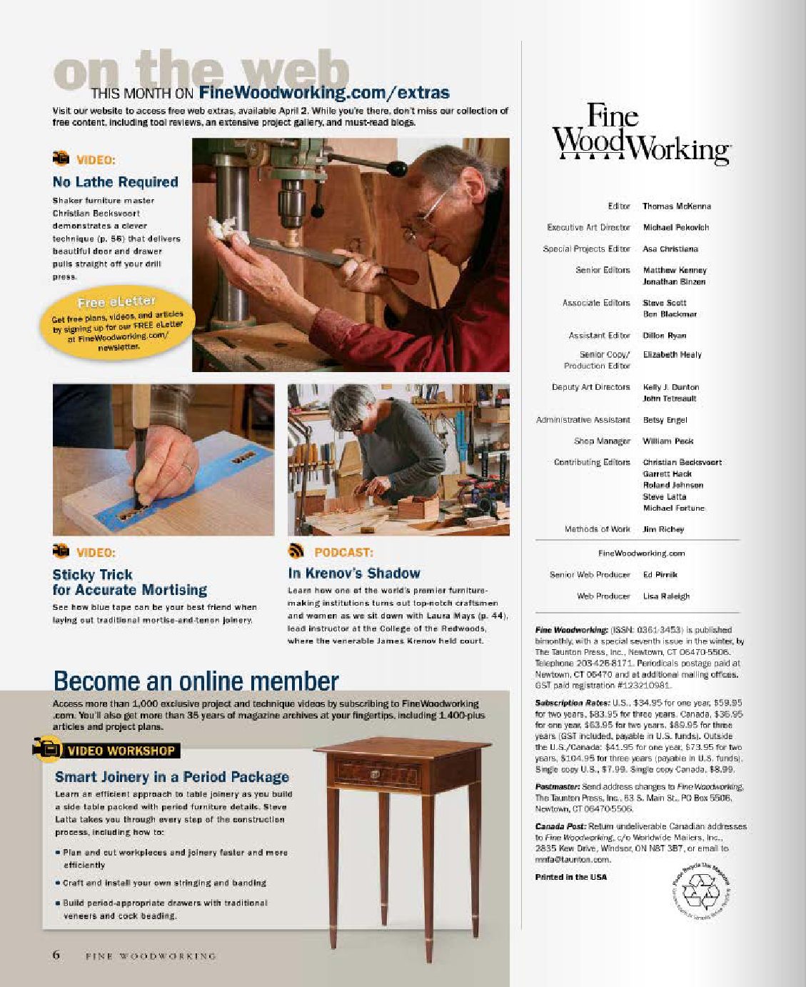 fina woodworking第240期