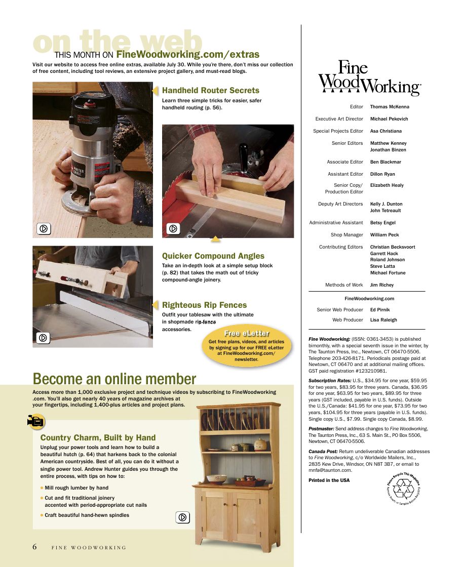 fina woodworking第242期