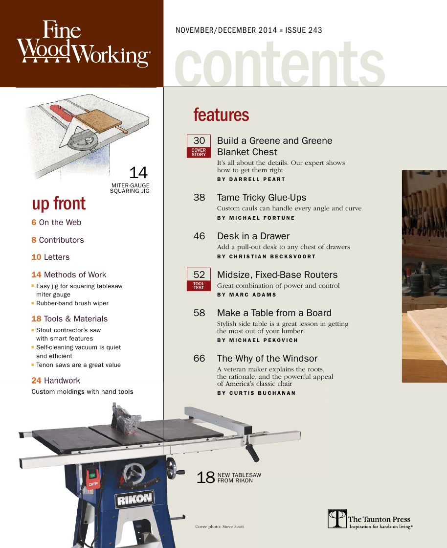 fina woodworking第243期