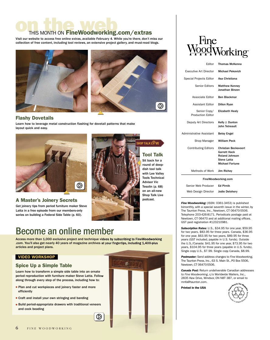 fina woodworking第246期