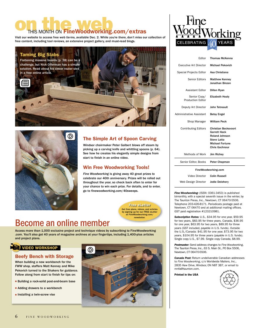 fina woodworking第252期