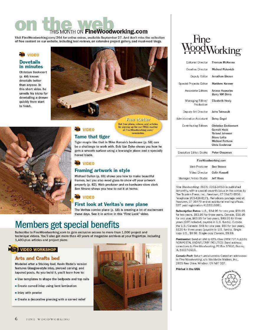 fina woodworking第264期