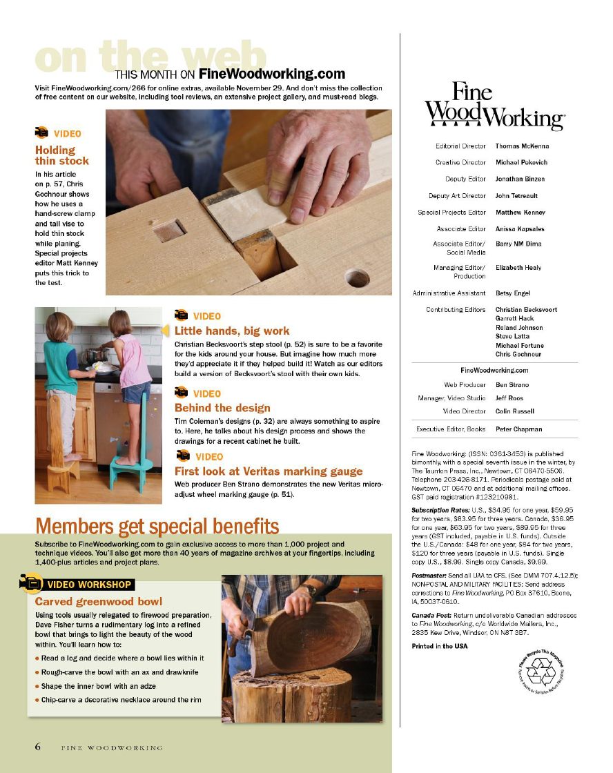 fina woodworking第266期