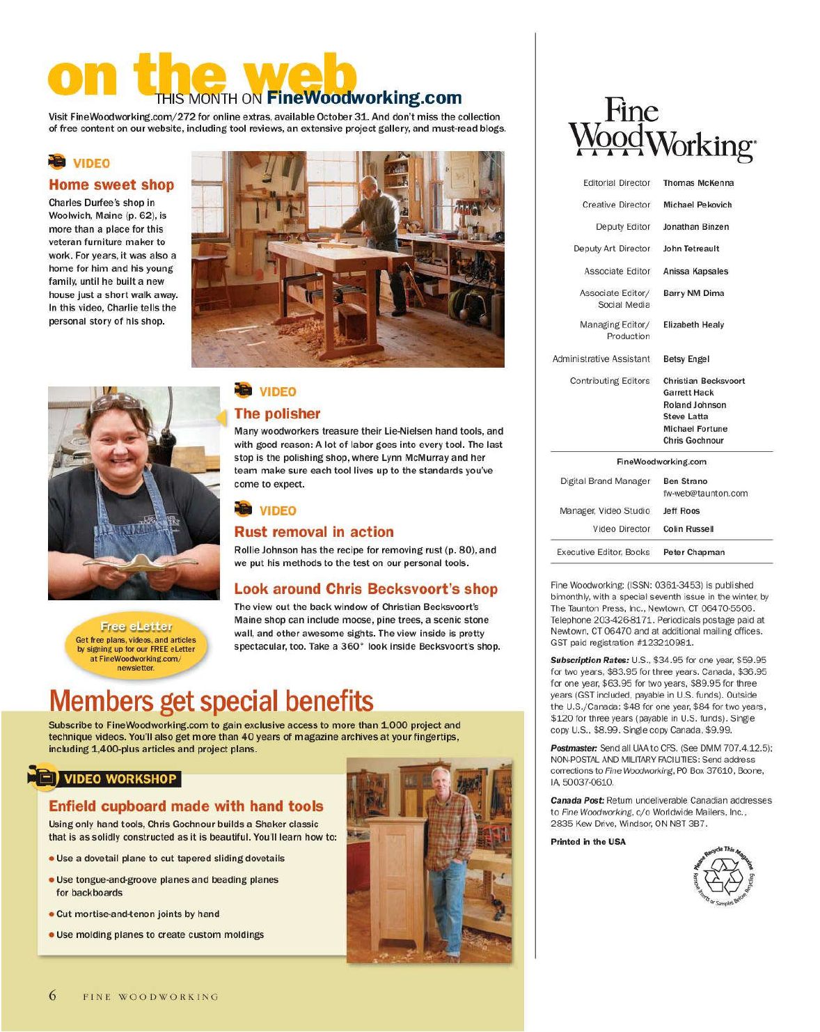 fina woodworking第272期