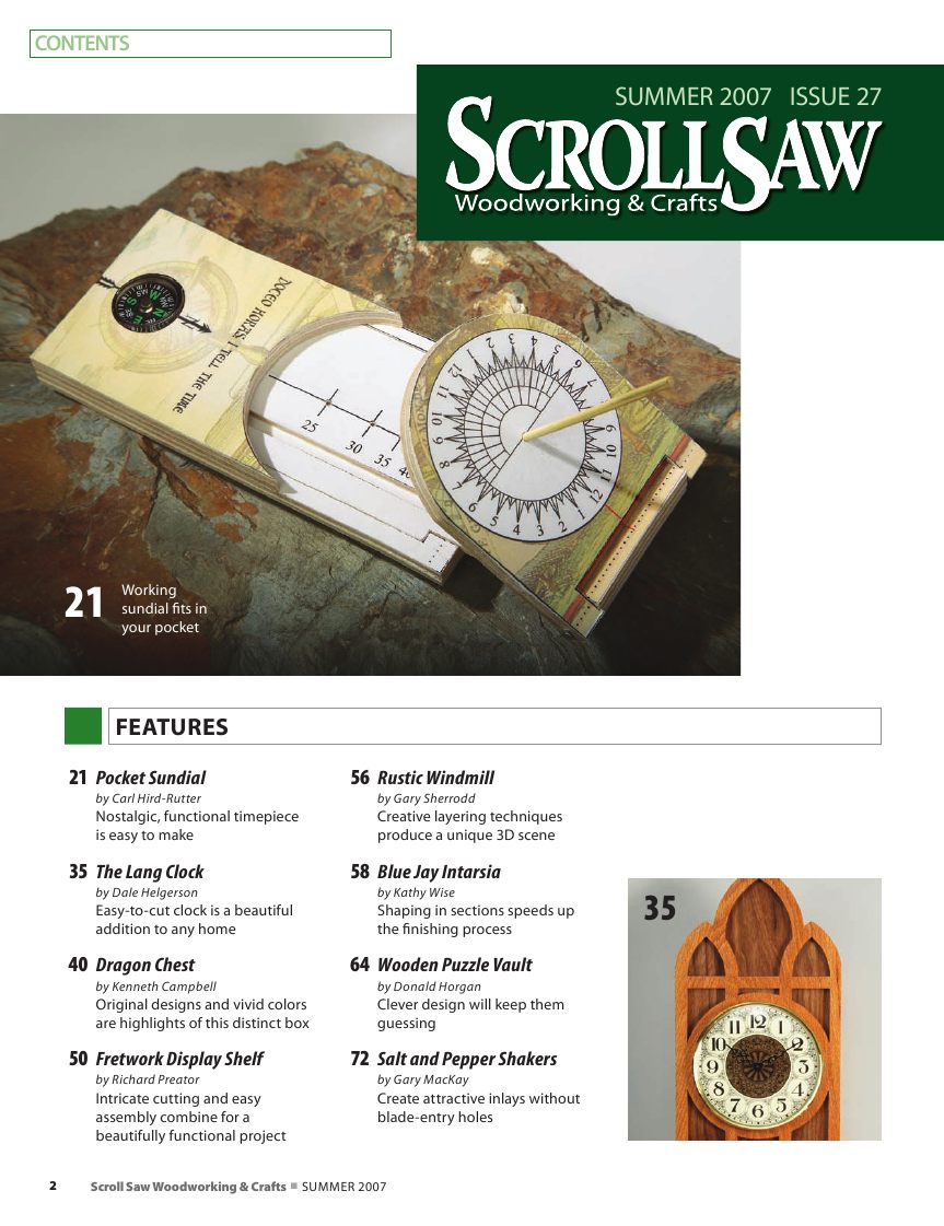 ScrollSaw Woodworking第27期