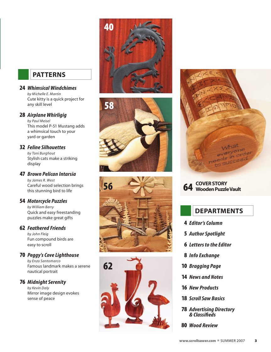 ScrollSaw Woodworking第27期