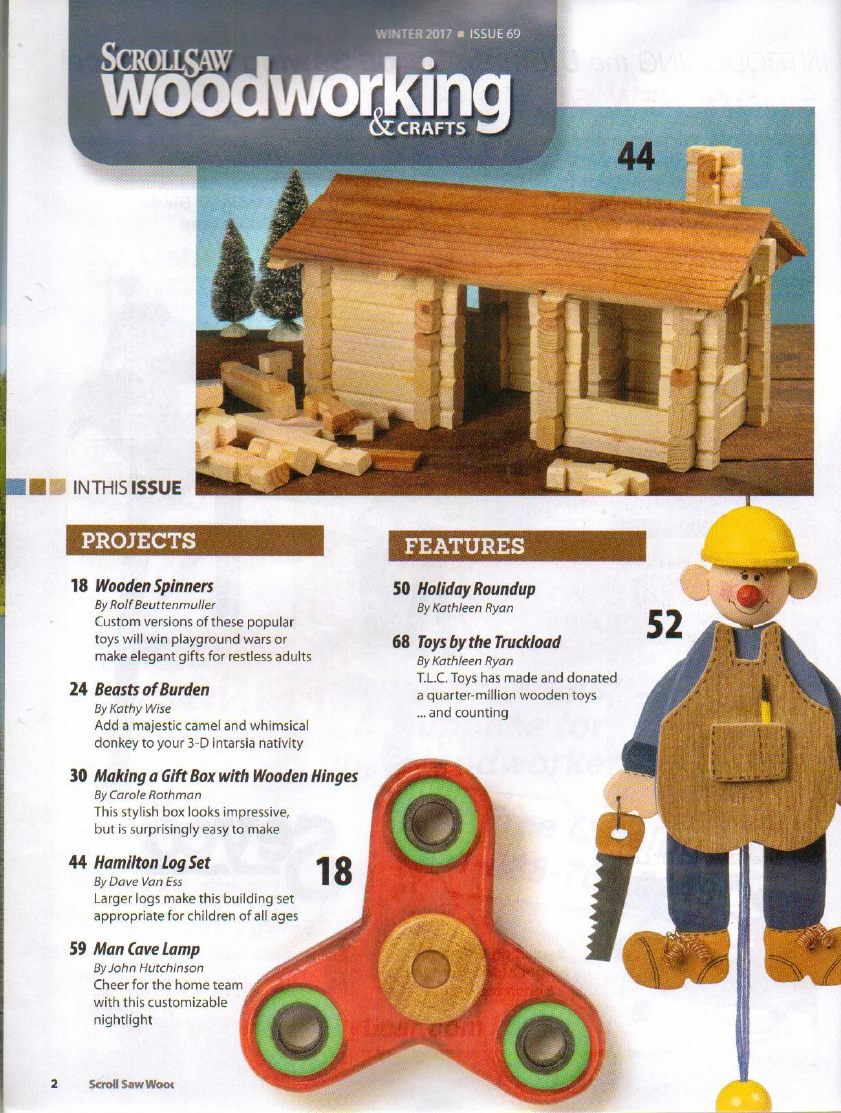 ScrollSaw Woodworking第69期