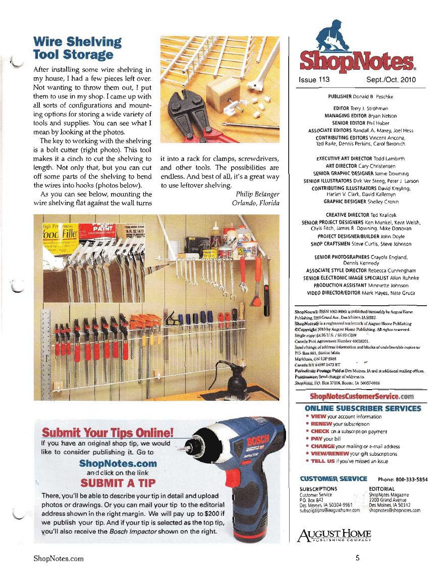 shopnotes第113期